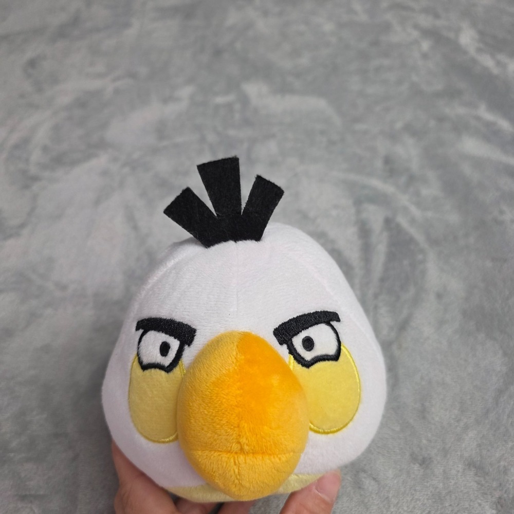 Toy Factory Angry Birds White Bird Plush Stuffed Animal, 2024, Rovio